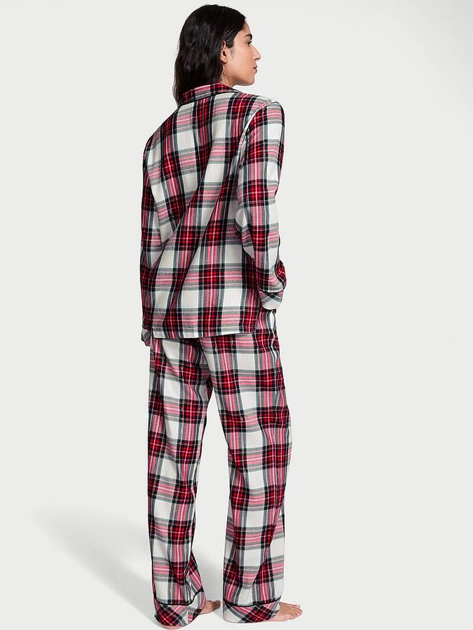 Flannel Long Pajama Set