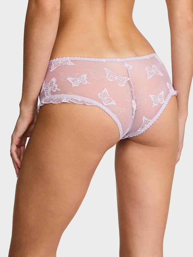 Butterfly Mesh Flutter Cheeky Panty