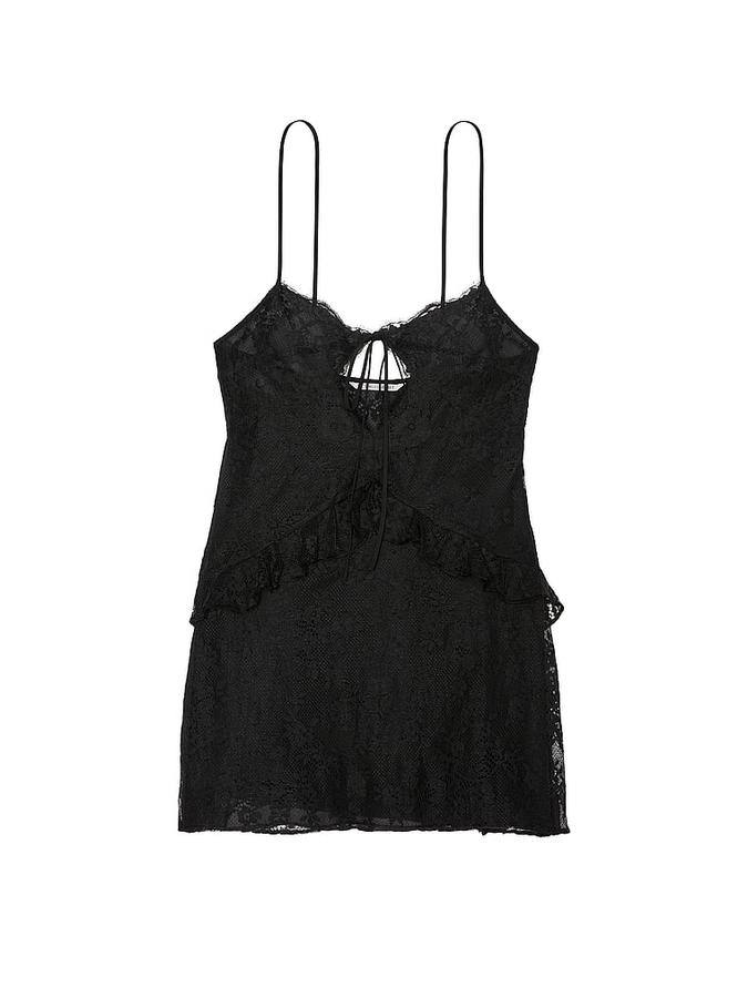 Dare to Dream Lace Flounce Mini Slip image number 2