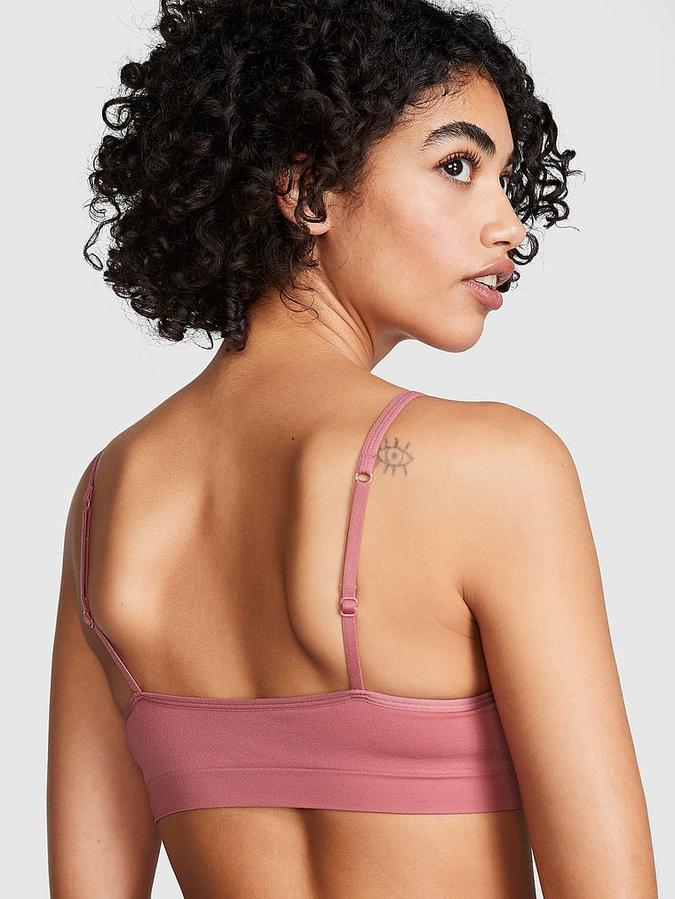 Seamless Wireless Push-Up Bralette image number 1