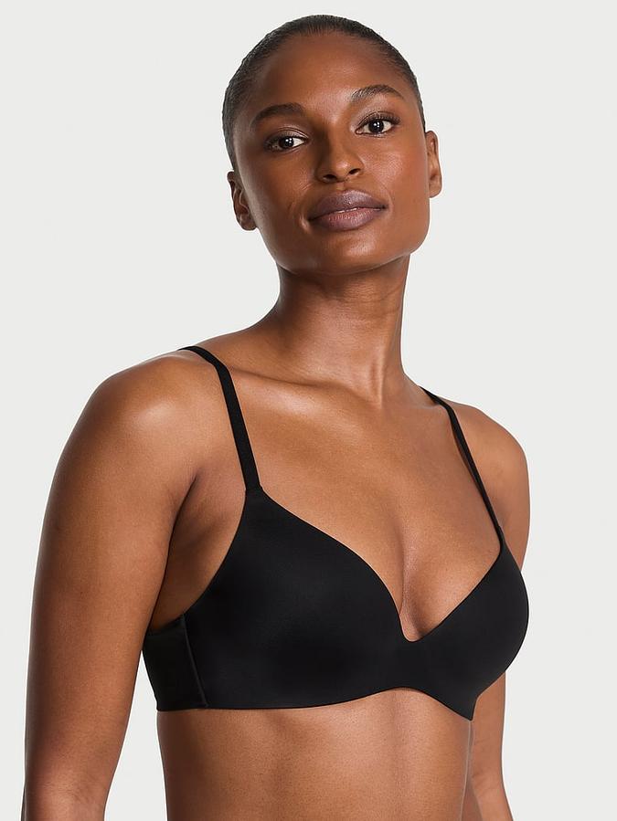 FlexFactor Lightly Lined Plunge Demi Bra image number 0