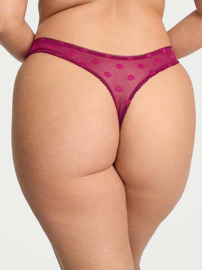 Lacie Sheer Heritage Thong Panty image number 1