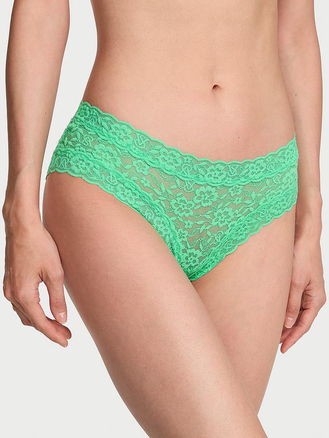 Lace Strappy-Back Cheeky Panty