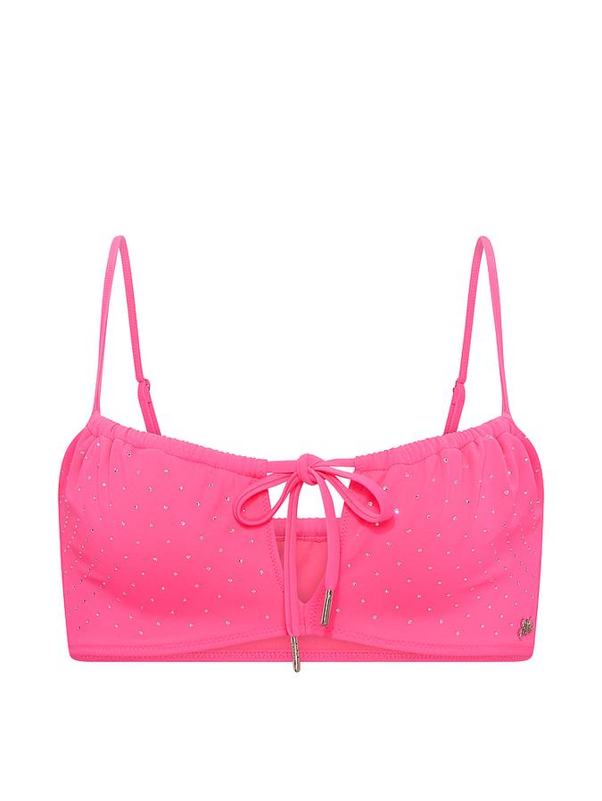Front-Tie Keyhole Bikini Top image number 2