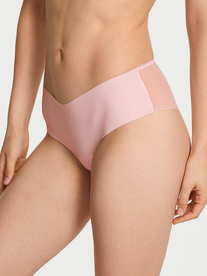 No-Show Sheer Logo Cheeky Panty image number 0
