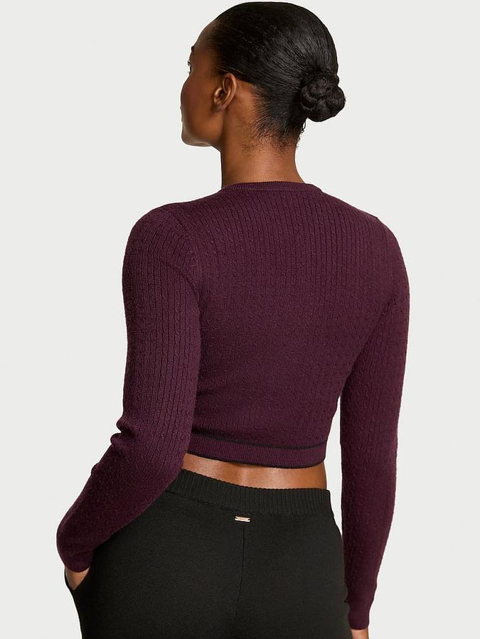 Luxe Cable-Knit Cardigan