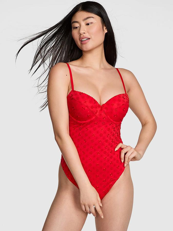 Nova Eyelet One-Piece Swimsuit image number 0