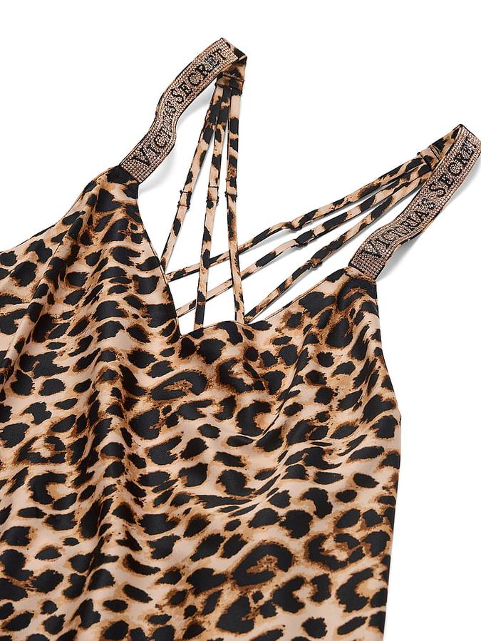 Shine Strap Satin Slip image number 3