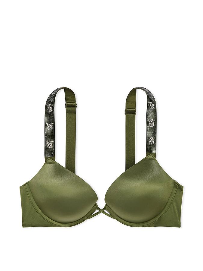Bombshell Add-2-Cups Shine Strap Push-Up Bra image number 2