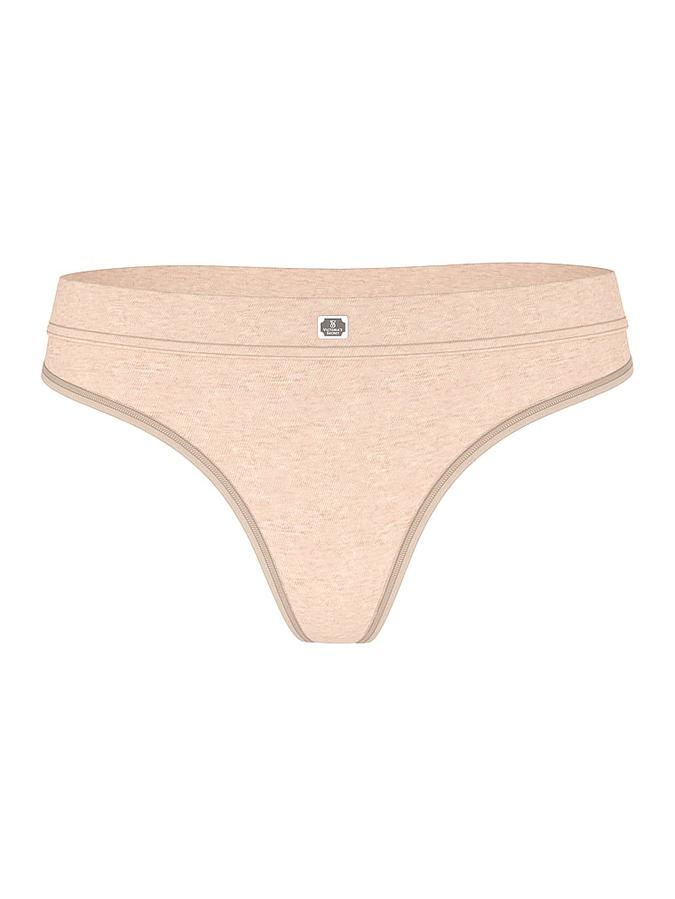 Logo Cotton Thong Panty image number 2