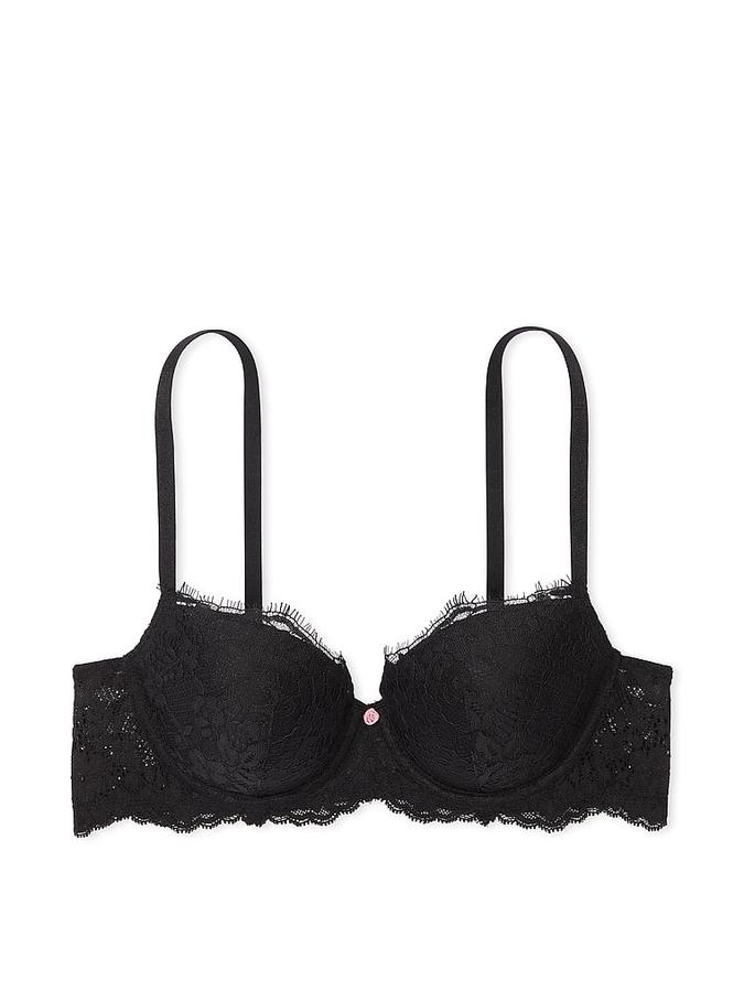 Lace Lightly Lined Classic Coverage Demi Bra image number 2