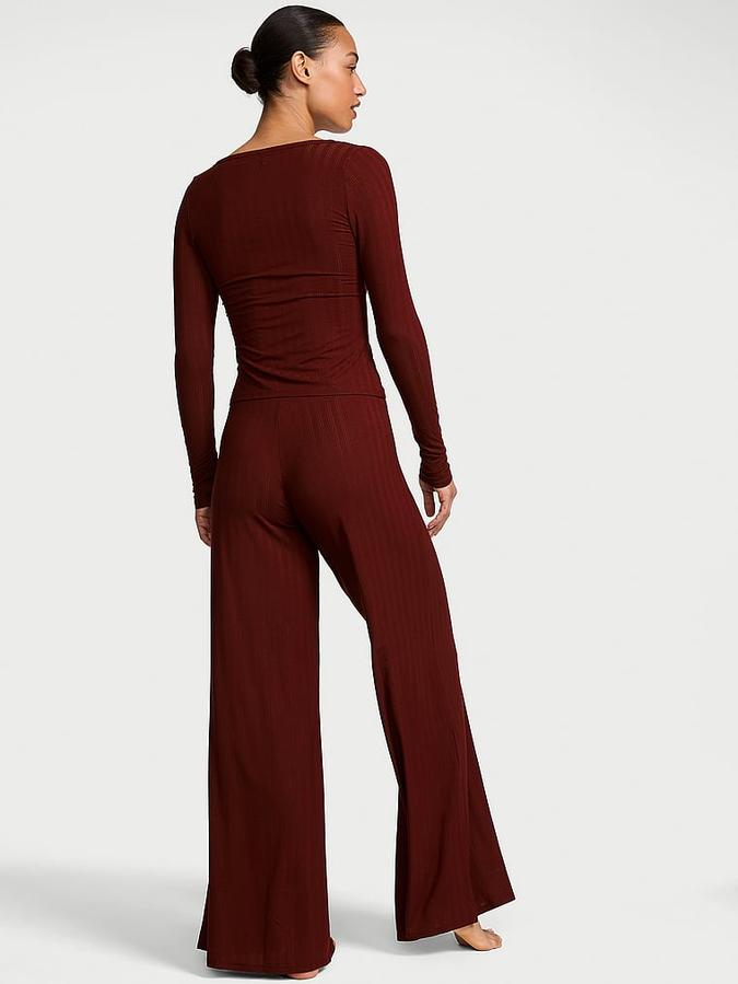 SoSoft? Modal Ultra-Fine Henley Top & Pant Set