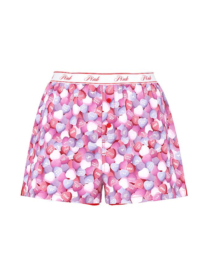 Silky Sleep Boxy Pajama Shorts image number 2