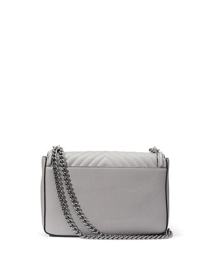 The Victoria Medium Shoulder Bag French Grey image number 1