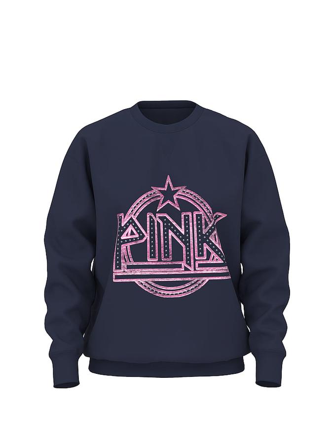 Ivy Fleece Oversized Crew Sweatshirt image number 2