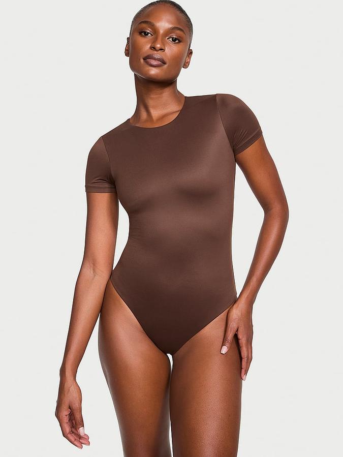 Feathersoft Essentials Short-Sleeve Bodysuit image number 0