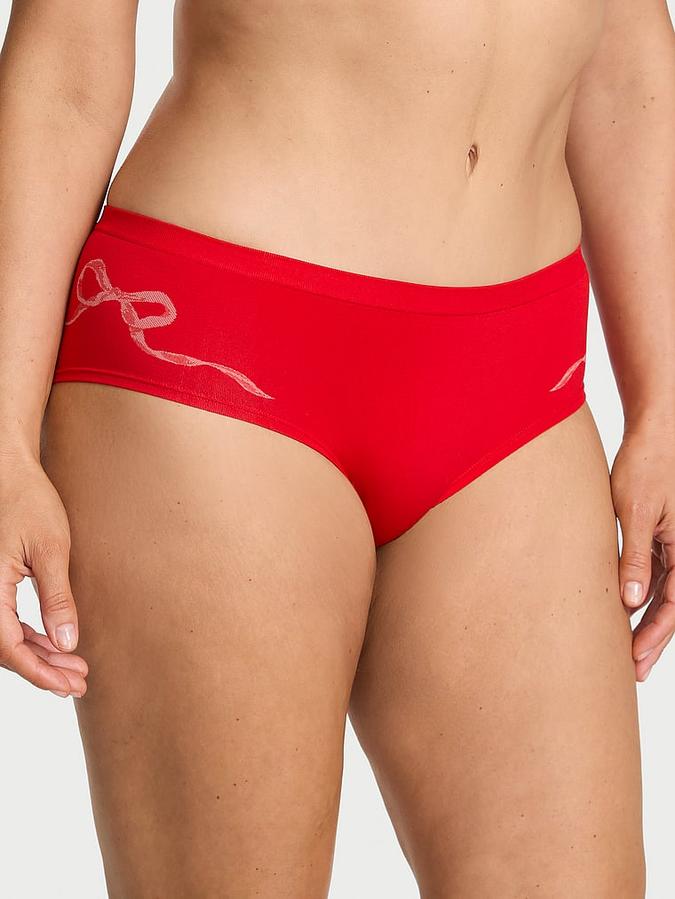 Seamless Bow Hiphugger Panty