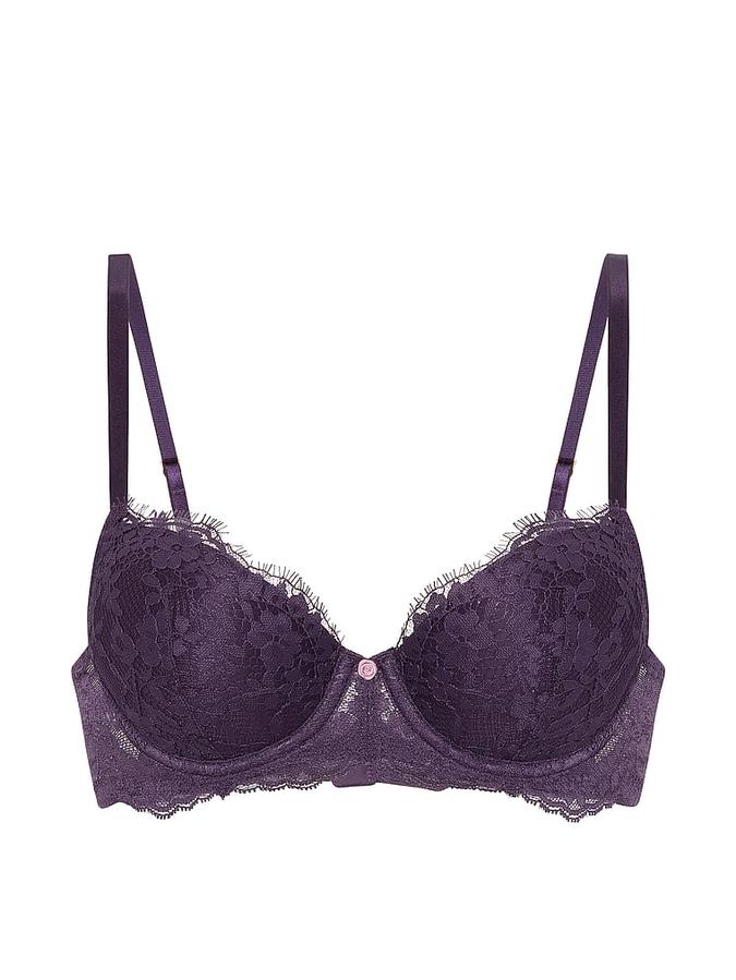 Lace Lightly Lined Classic Coverage Demi Bra image number 2