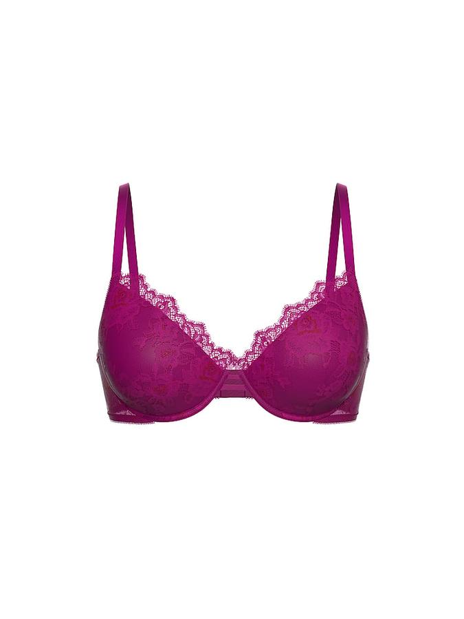 Rose Lace Push-Up Bra image number 2
