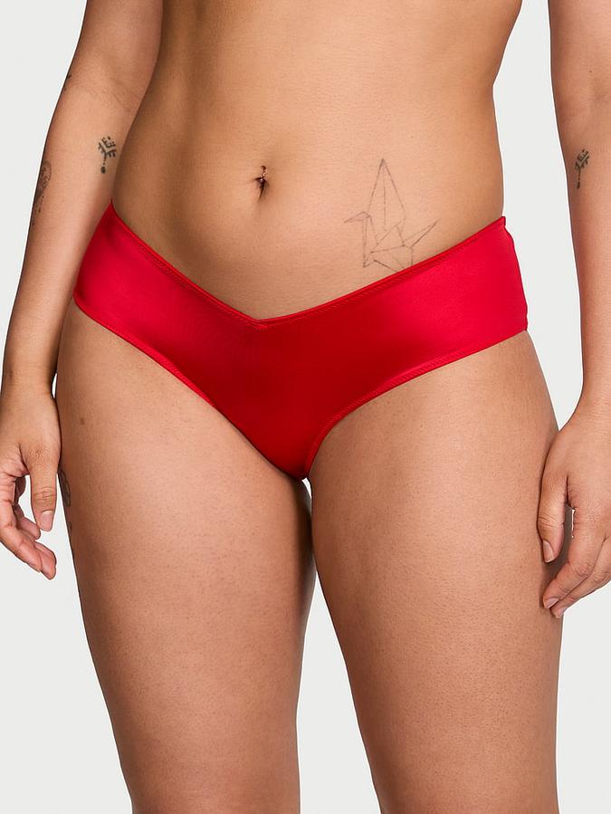 Strappy-Back High-Leg Cheeky Panty