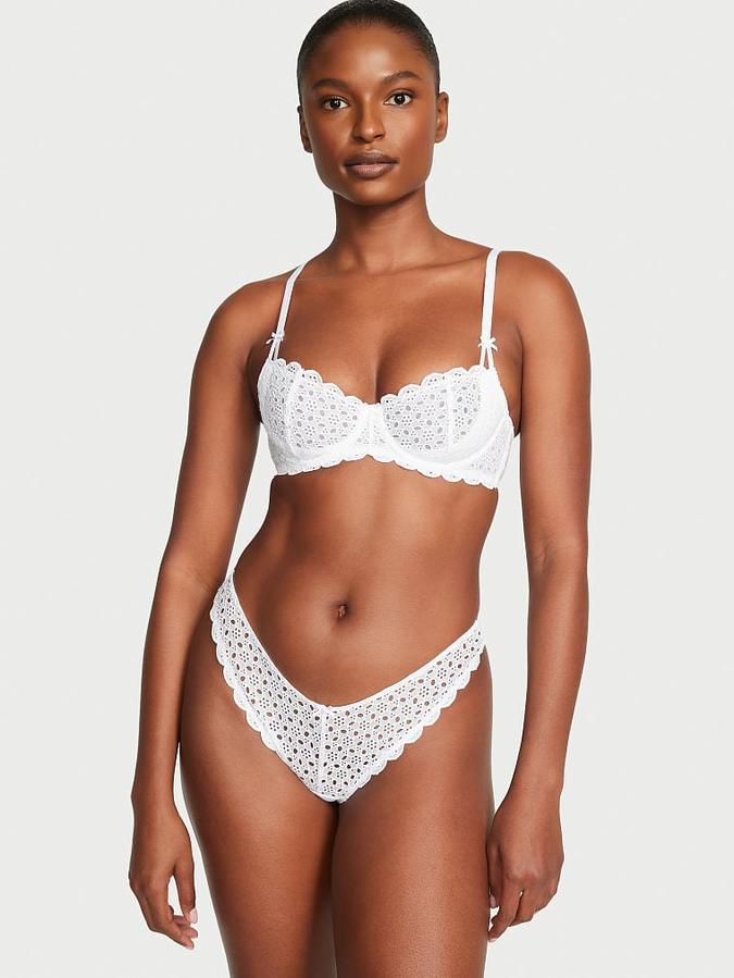 Eyelet Lace Brazilian Panty image number 4