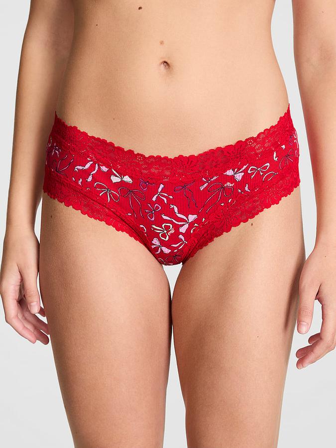Wink Lace-Trim Cheeky Panty
