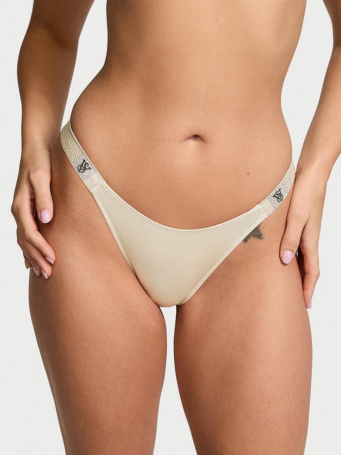 Scattered Shine Strap Brazilian Panty image number 0