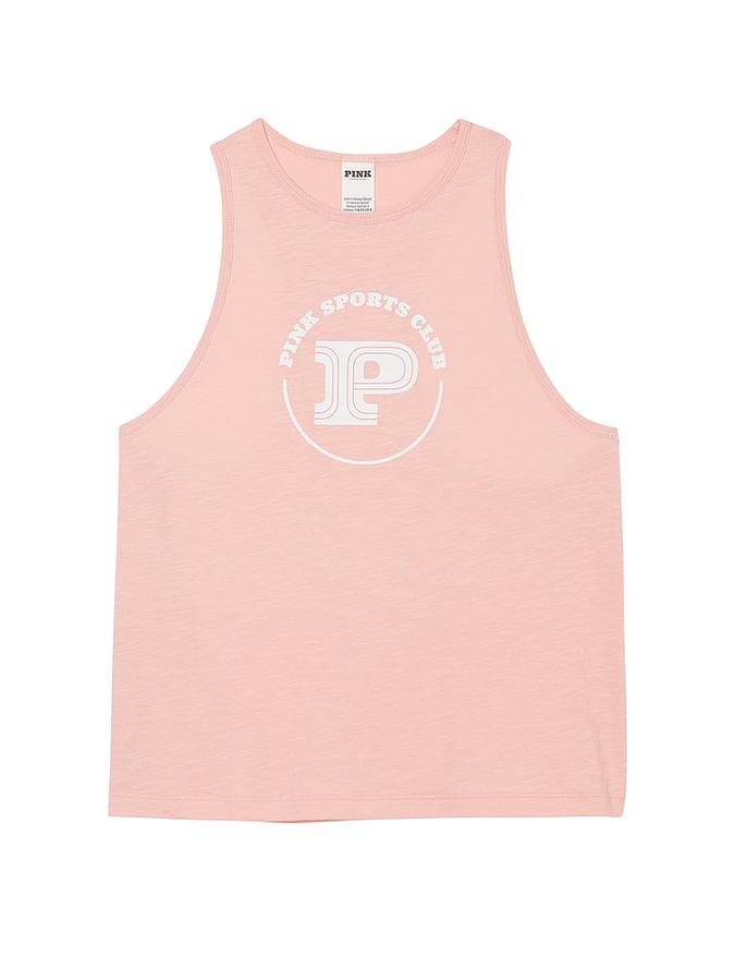 Cotton Racerback Tank Top image number 2