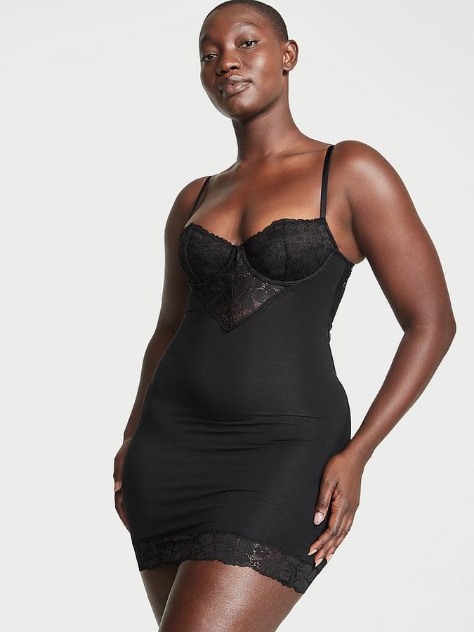 Modal & Lace Mini Slip image number 0