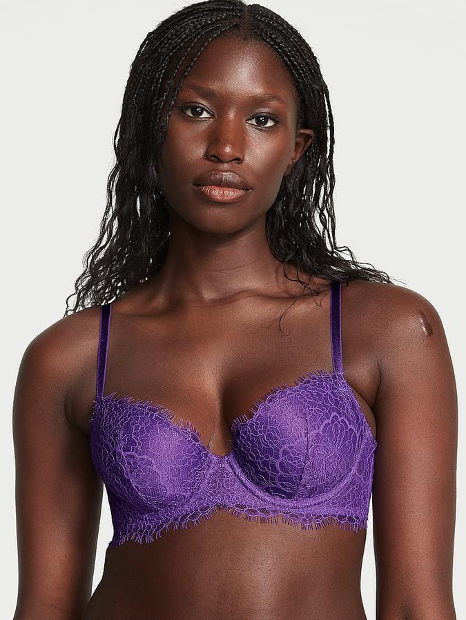 Lightly Lined Lace Demi Bra image number 0