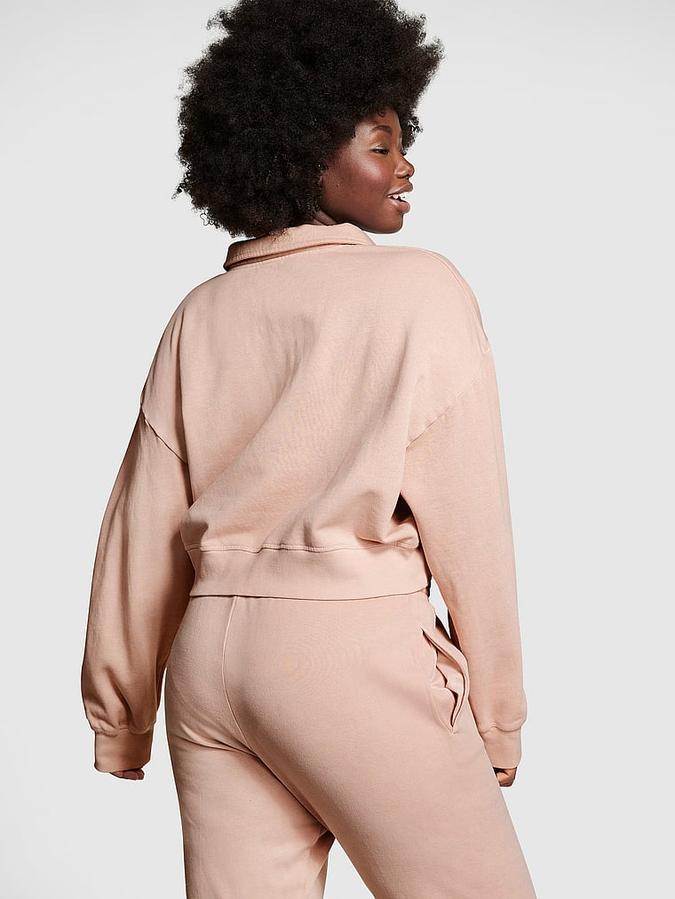 Ivy Fleece Polo Sweatshirt