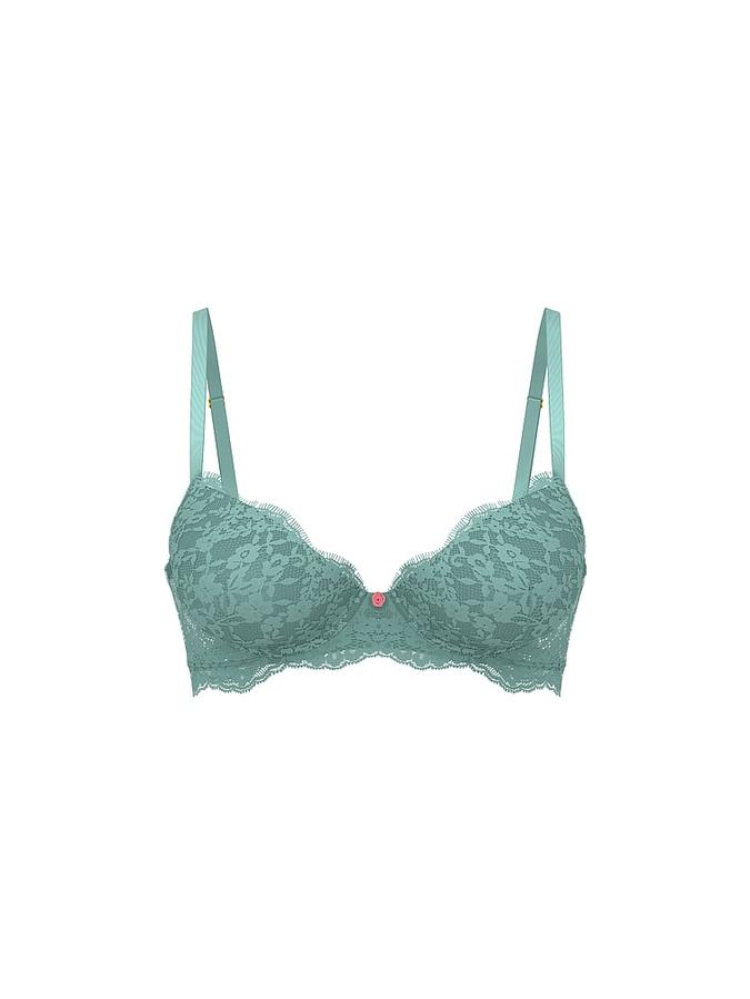 Lace Lightly Lined Classic Coverage Demi Bra image number 2