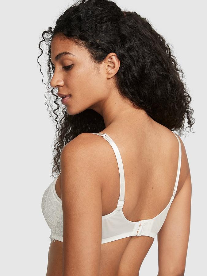 Wicked Unlined Lace Balconette Bra image number 1
