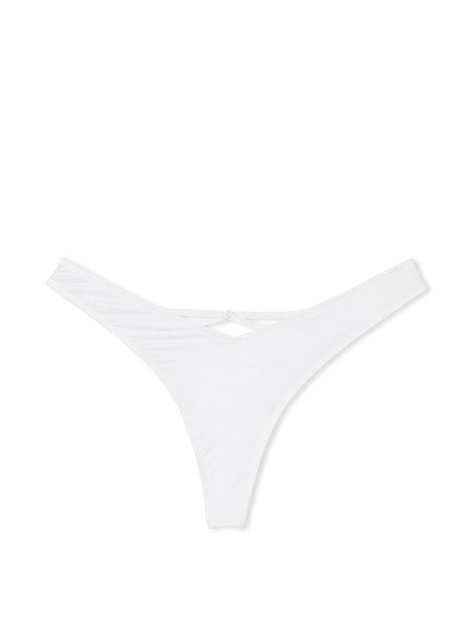 Strappy-Back High-Leg Thong Panty image number 1