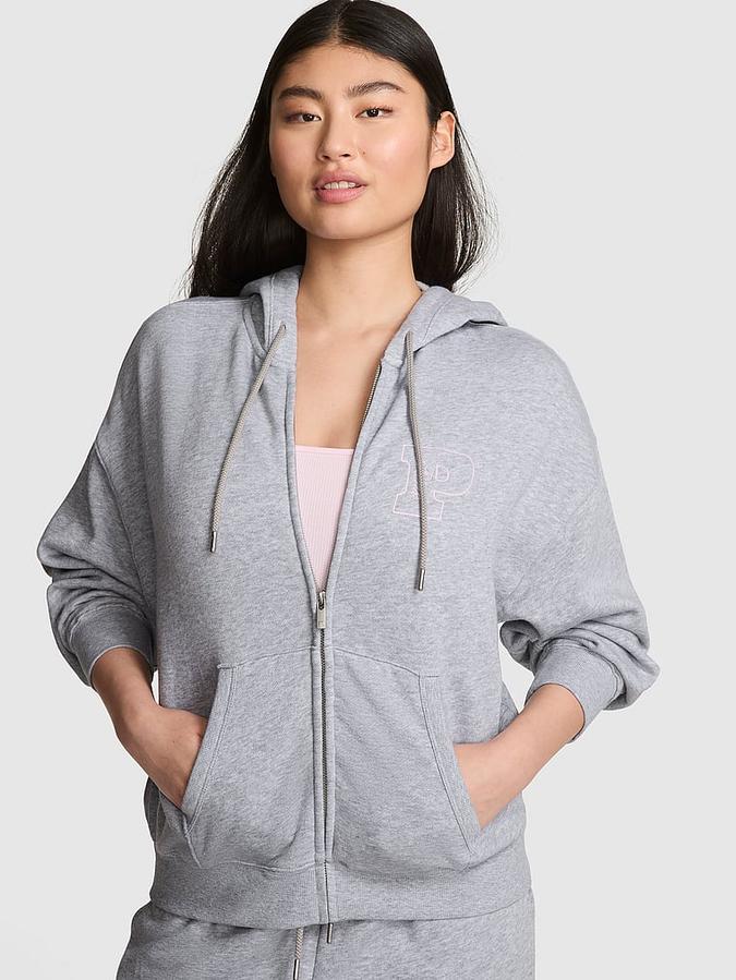 Ivy Fleece Campus Full-Zip Hoodie