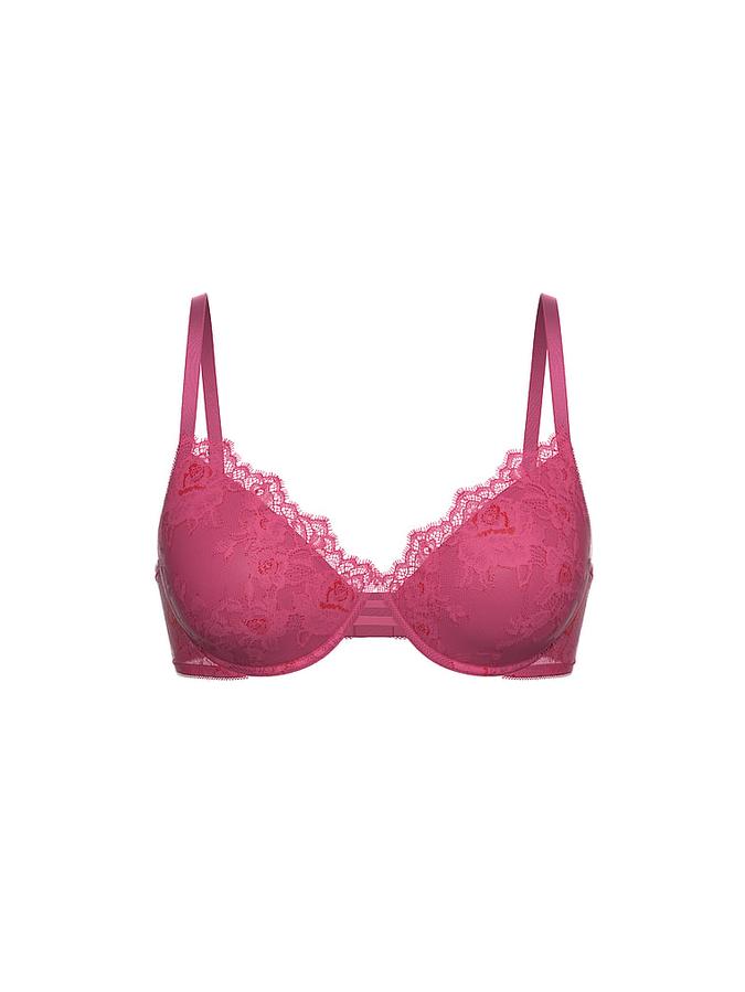 Rose Lace Push-Up Bra image number 2