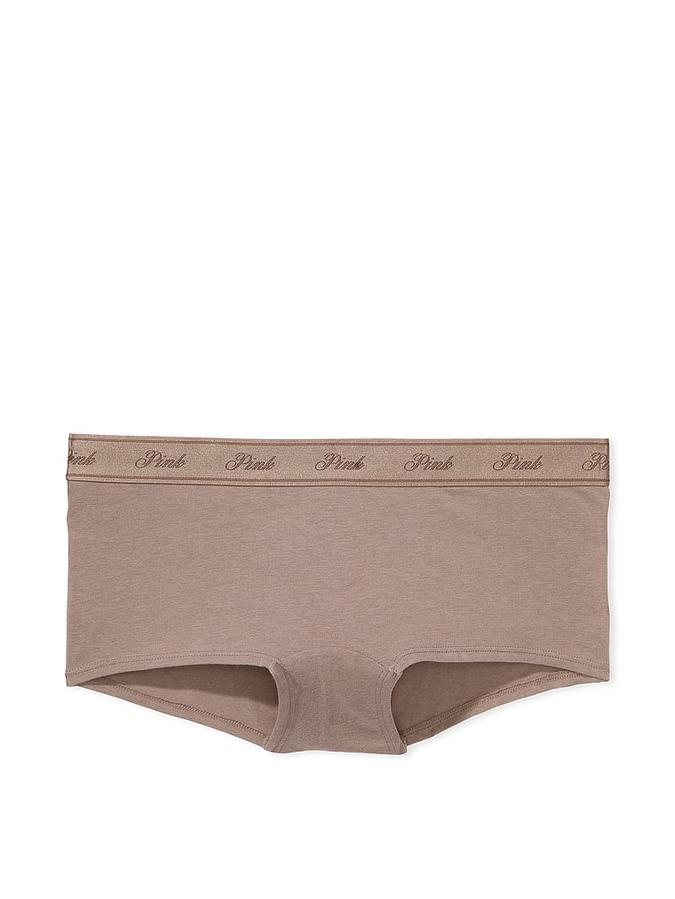 Logo Cotton Boyshort Panty image number 2