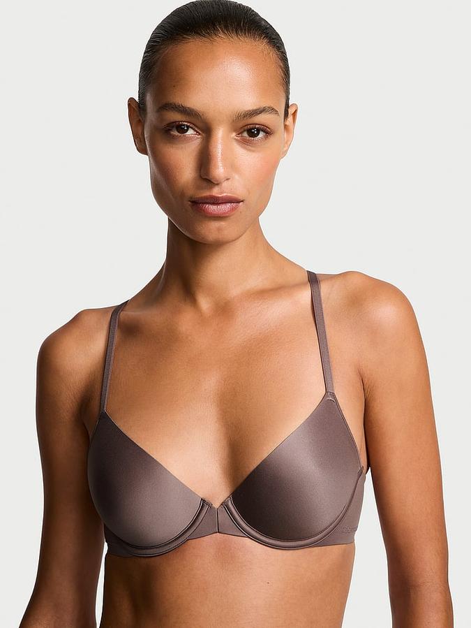 Secret Front-Close Ultra Lightly Lined Racerback Demi Bra