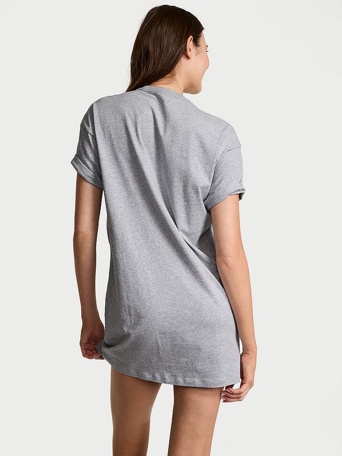 100% Cotton Oversize Pocket Sleep Tee image number 1