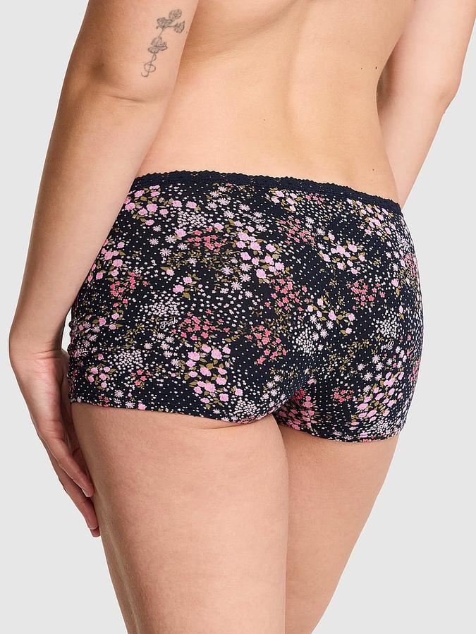 Cotton Dorm Boyshort Panty