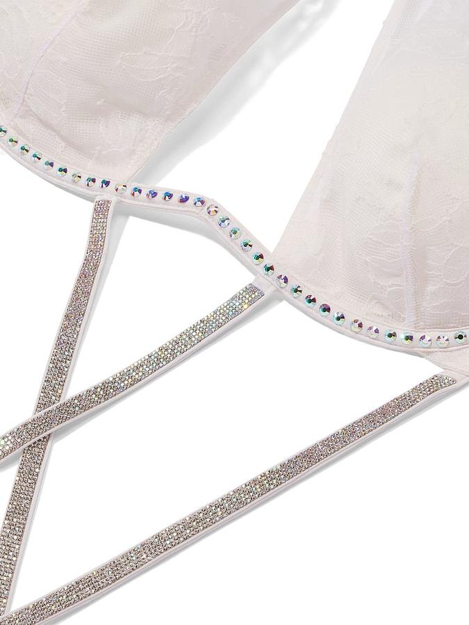 Gradient Shine Strappy Halter Teddy image number 3