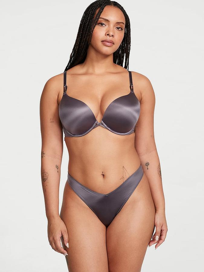 Strappy Back High-Leg Thong Panty image number 3