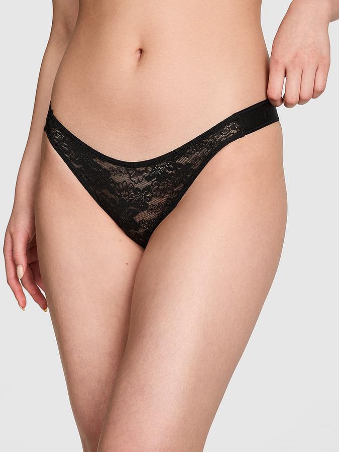 Wink Logo High-Leg Thong Panty image number 0