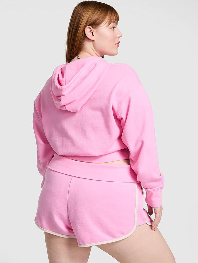 Ivy Terry Shrunken Full-Zip Hoodie image number 1