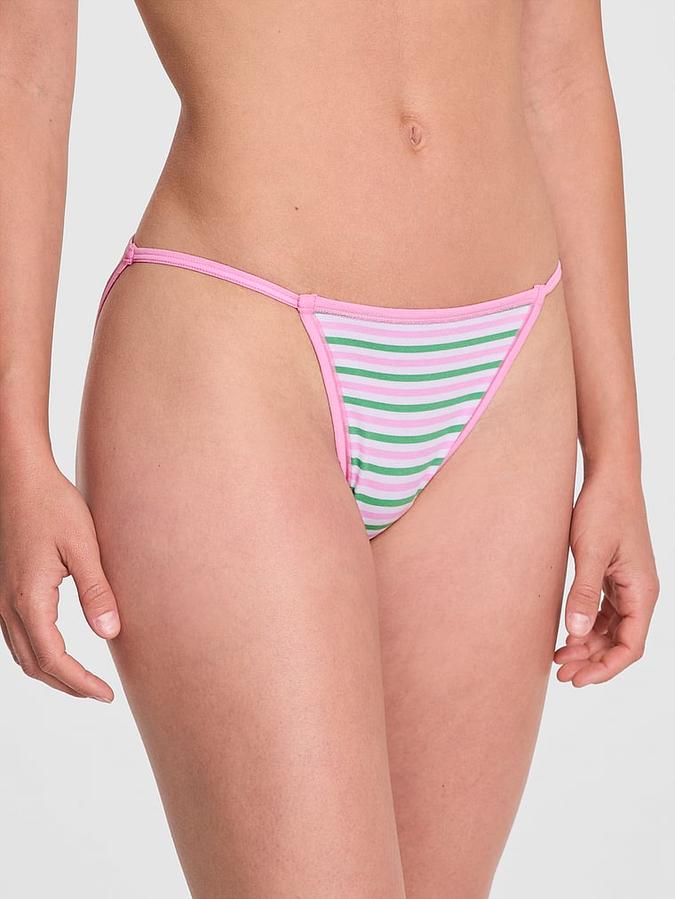 Cotton String Bikini Panty image number 0