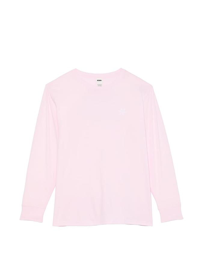 Campus Cotton Long-Sleeve Tee
