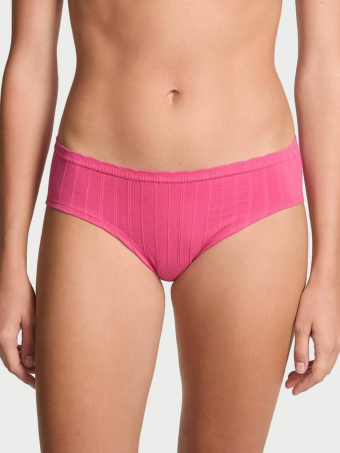 Seamless Cotton Rib Hiphugger Panty