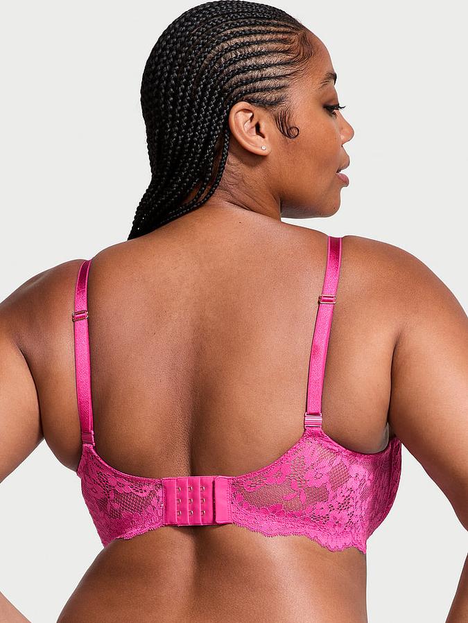 Wicked Unlined Lace Balconette Bra image number 1