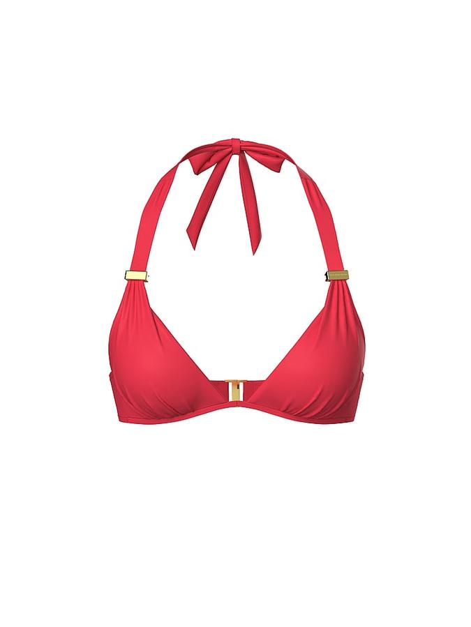Harlow Halter Push-Up Bikini Top image number 2
