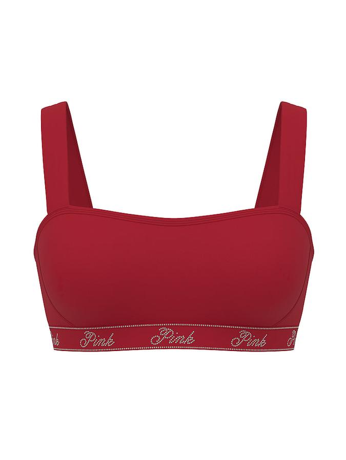 Relay Logo Shine Sports Bra image number 2